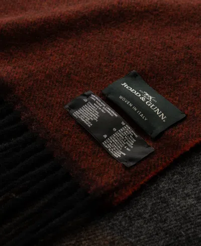 Rodd & Gunn Jacks Point Merino Wool Scarf In Brown