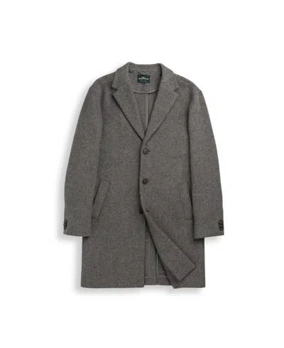 Rodd & Gunn Colwood Wool Blend Twill Coat In Brown