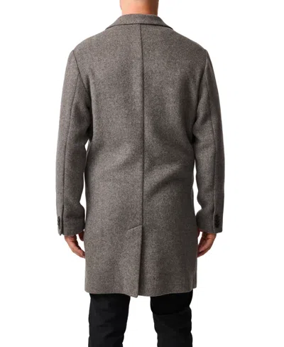 Rodd & Gunn Colwood Wool Blend Twill Coat In Brown