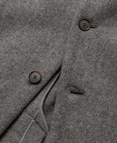 Rodd & Gunn Colwood Wool Blend Twill Coat In Brown