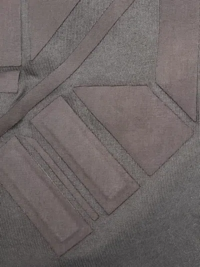 Pre-owned Hermes 10s Geometric-design T-shirt In Gray