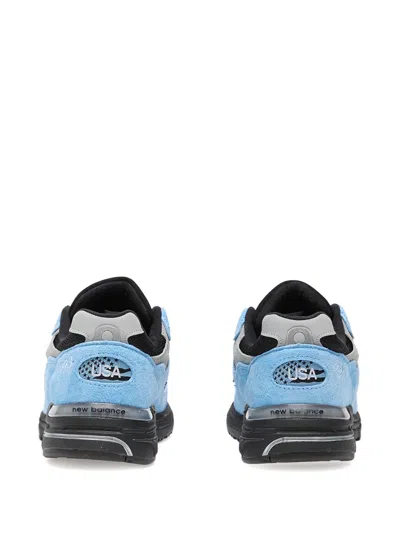 New Balance 993 Suede Sneakers In Blue
