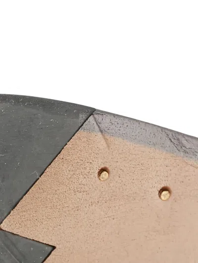 Pre-owned Dior 2010s Leather Lace-up Loafers In Black