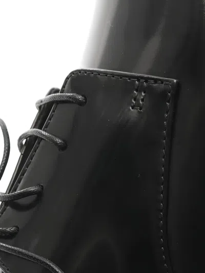 Pre-owned Dior 皮质德比鞋 In Black