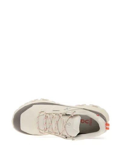 On Womens Ivory F Cloudrock Mesh Trainers In Neutral