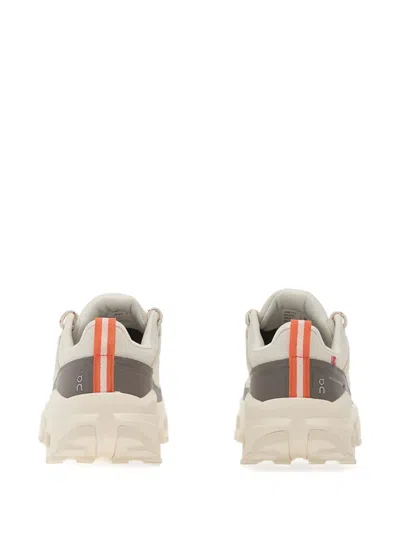 On Womens Ivory F Cloudrock Mesh Trainers In Neutral