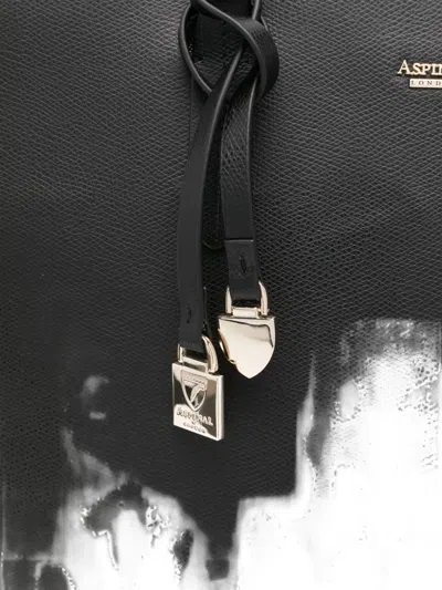 Aspinal Of London East West Tote Bag In Black