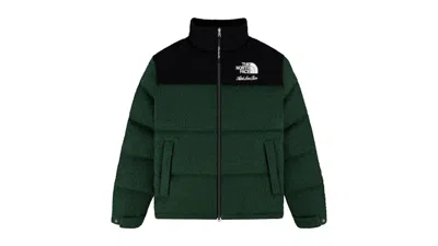 Pre-owned Aimé Leon Dore Men's Aime Leon Dore X The North Face Casentino Nuptse Jacket In Kombu Green