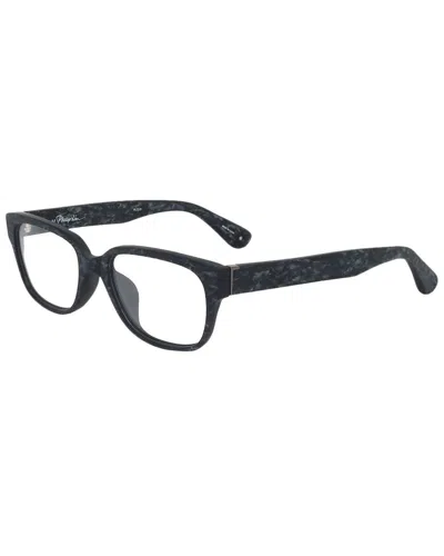 3.1 Phillip Lim Phillip Lim By Linda Farrow Men's Pl22 52mm Optical Frames In Gray
