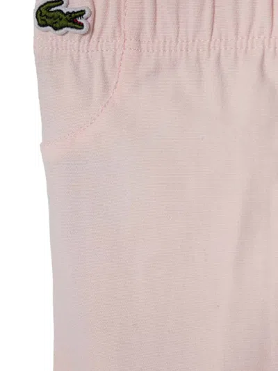 Lacoste Organic Cotton Pajamas In Gray