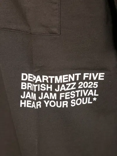 Department Five Slogan-print T-shirt In Brown