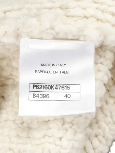 Pre-owned Chanel 1986-1988 Zipper Quilted Jacket In White