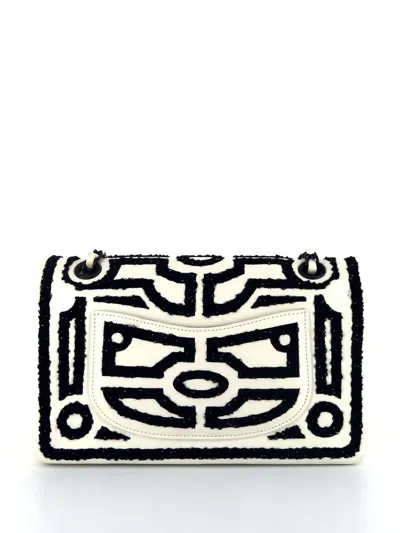 Pre-owned Chanel 2011 Timeless Classic Flap Shoulder Bag In White