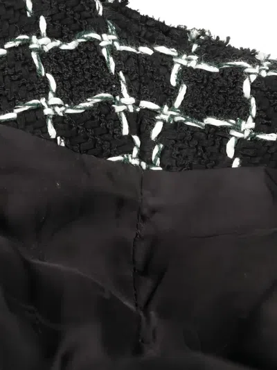 Pre-owned Chanel 1986-1988 Button Tweed Jacket In Black