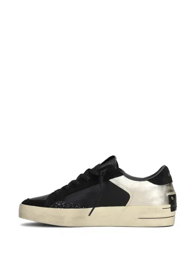 Crime London Sk8 Sneakers In Black