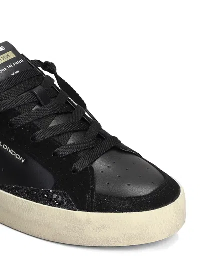 Crime London Sk8 Sneakers In Black