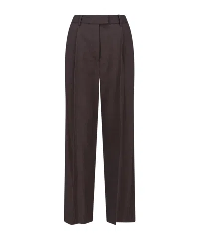 Low Classic Tailored Trousers With Pockets And Loops In Multi