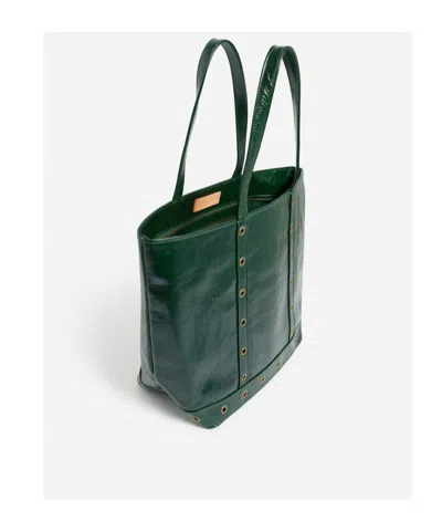 Vanessa Bruno Double Handle Shoulder Bag In Black