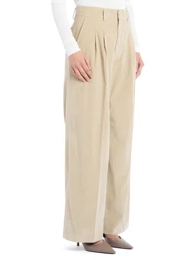 Dondup Eloise Pleated Trousers In Brown