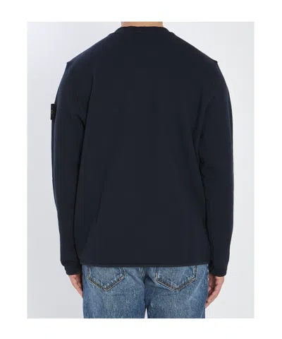Stone Island Light Rws Pure Wool Regular-fit. Maglione Girocollo In Pura Lana Leggera Rws. Finezza 14. Sweater In Black