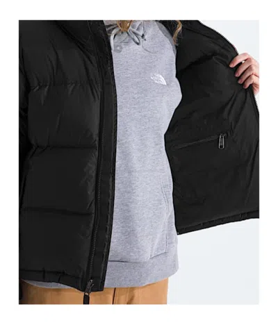 The North Face Ssense Exclusive Black 1996 Retro Shine Nuptse Down Jacket In 38s Tnf Black-shine