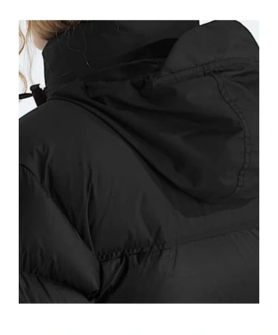 The North Face Ssense Exclusive Black 1996 Retro Shine Nuptse Down Jacket In 38s Tnf Black-shine