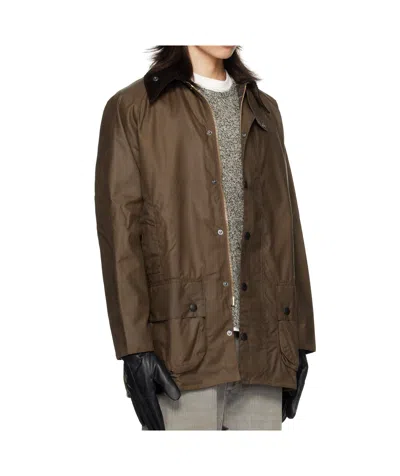 Barbour Beaufort Batik Jacket In Brown