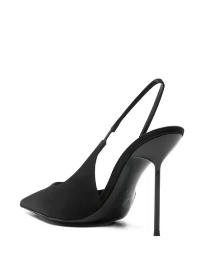 Paris Texas Slingback Pumps Pointed Toe Design In Black