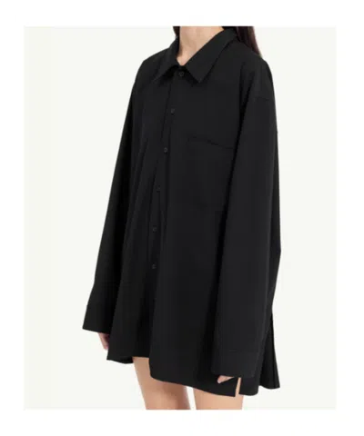 Mm6 Maison Margiela Shirt With Pocket In Black