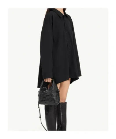 Mm6 Maison Margiela Shirt With Pocket In Black