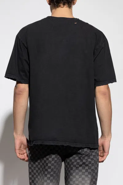 Misbhv Printed Vintage T-shirt In Black