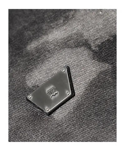 Misbhv Camouflage Pattern Down Jacket In Black