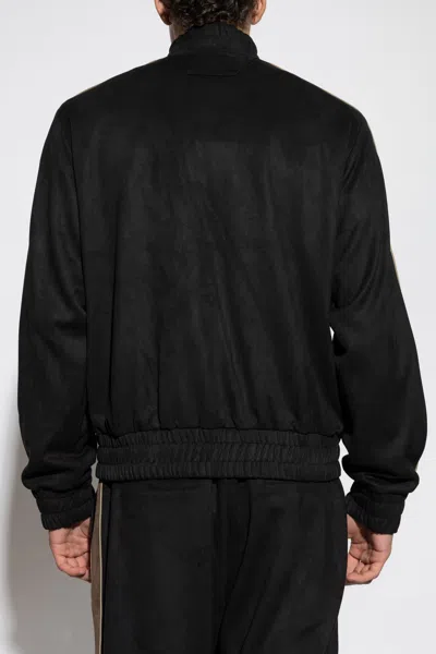 Misbhv Stand Collar Zipper Casual Jacket In Black