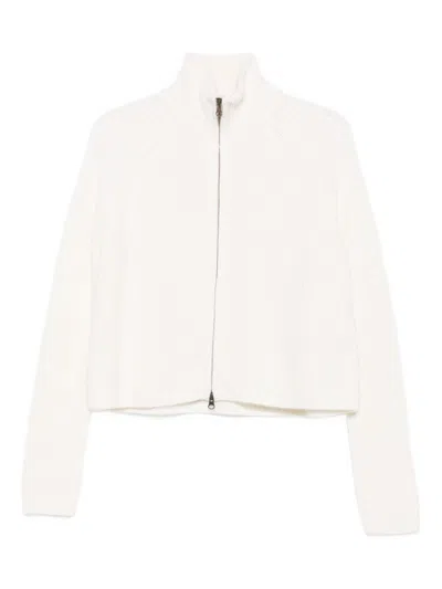 Lisa Yang Women Sadie Cashmere Cardigan In White