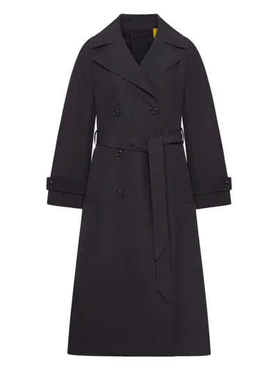 Moncler Genius Zake Moncler X Ee72 Trench Coat By Edward Enninful In Black