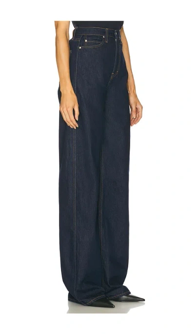 Grlfrnd Austen High Rise Curve In Blue