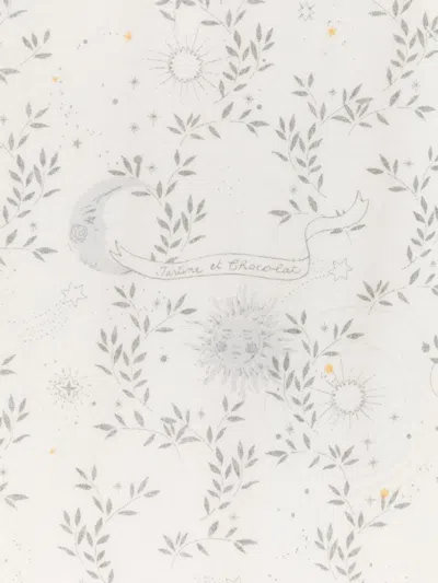 Tartine Et Chocolat Printed Baby Sleep Bag In White