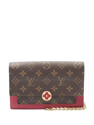Pre-owned Louis Vuitton Monogram Portefeuil Wallet In Brown