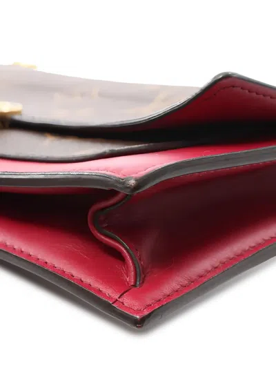 Pre-owned Louis Vuitton Monogram Portefeuil Wallet In Brown