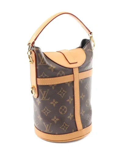 Pre-owned Louis Vuitton Monogram-canvas Duffle Bag In Brown