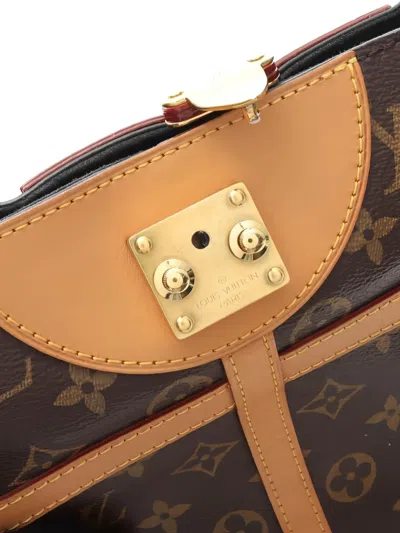 Pre-owned Louis Vuitton Monogram-canvas Duffle Bag In Brown