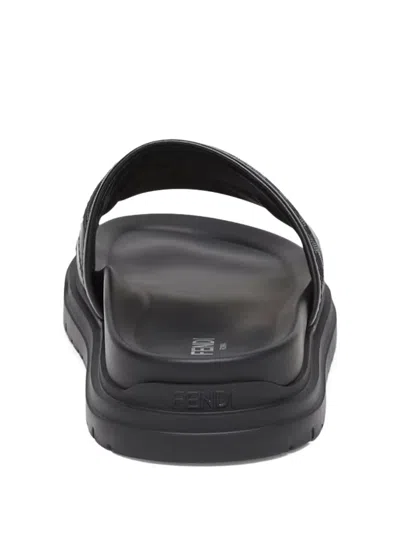 DIAGONAL FF 提花凉鞋