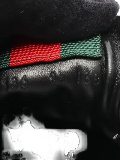 Pre-owned Gucci 10s Reweb Perforated Sneakers In White