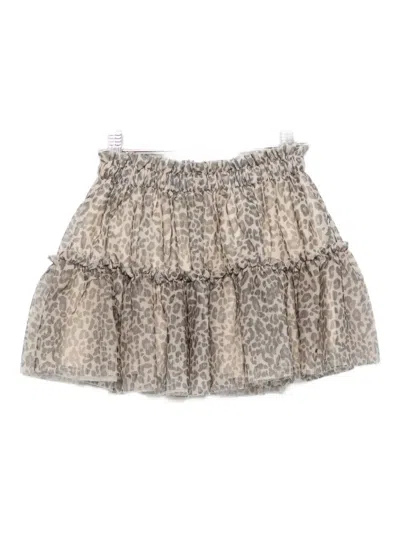 Liu •jo Leopard-print Tutu In Multi