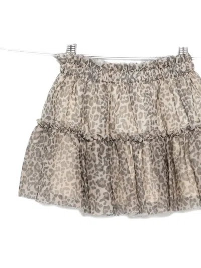 Liu •jo Leopard-print Tutu In Multi