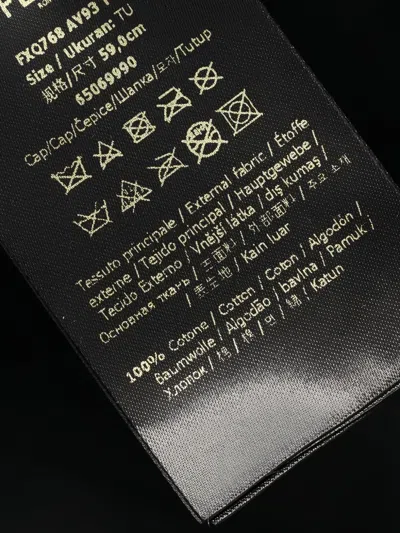 Pre-owned Fendi Ff 图案棒球帽 In Blue