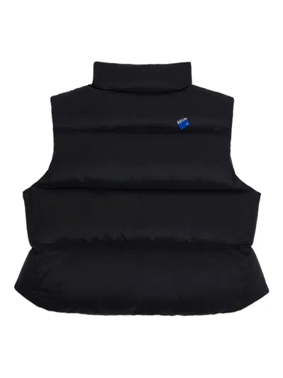 Ader Error Tag-appliqué Gilet In Black