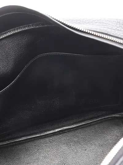 Pre-owned Hermes Plume 32 Handbag In Black