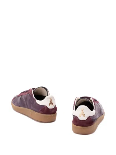 Patrizia Pepe 93 Skin Sneakers In Laminated Nappa In Multi