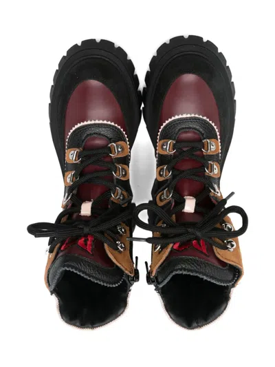 Dsquared2 Lace-up Lug-sole Boots In Multi